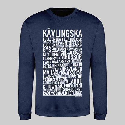 Kävlingska Dialekt Text Sweatshirt
