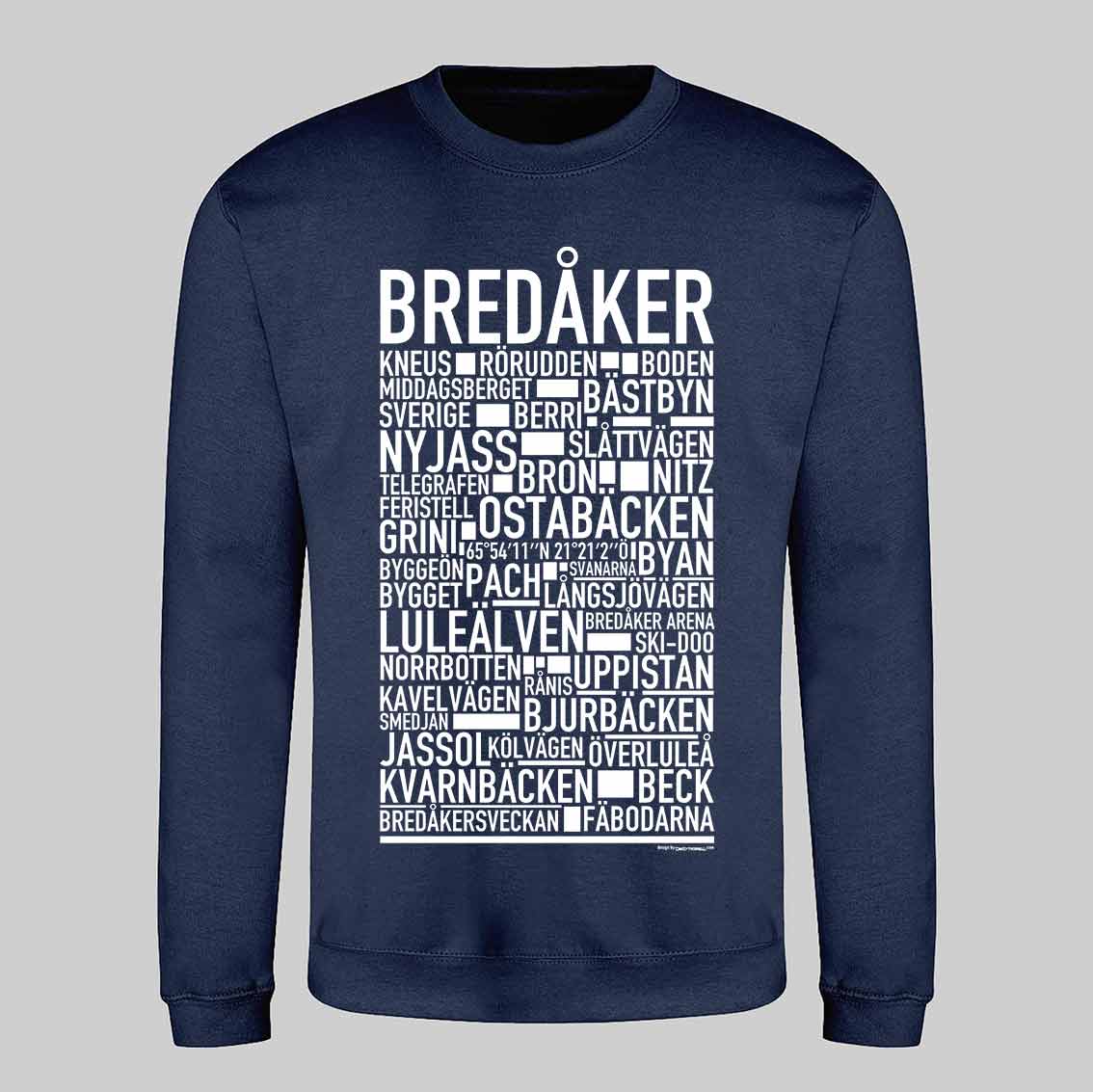 Bredåker Text Sweatshirt