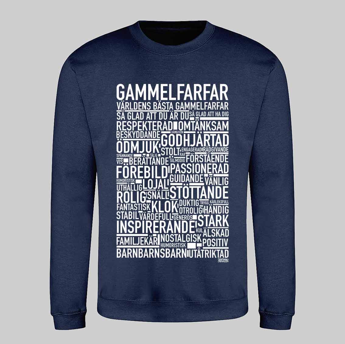 Gammelfarfar 2024 Text Sweatshirt