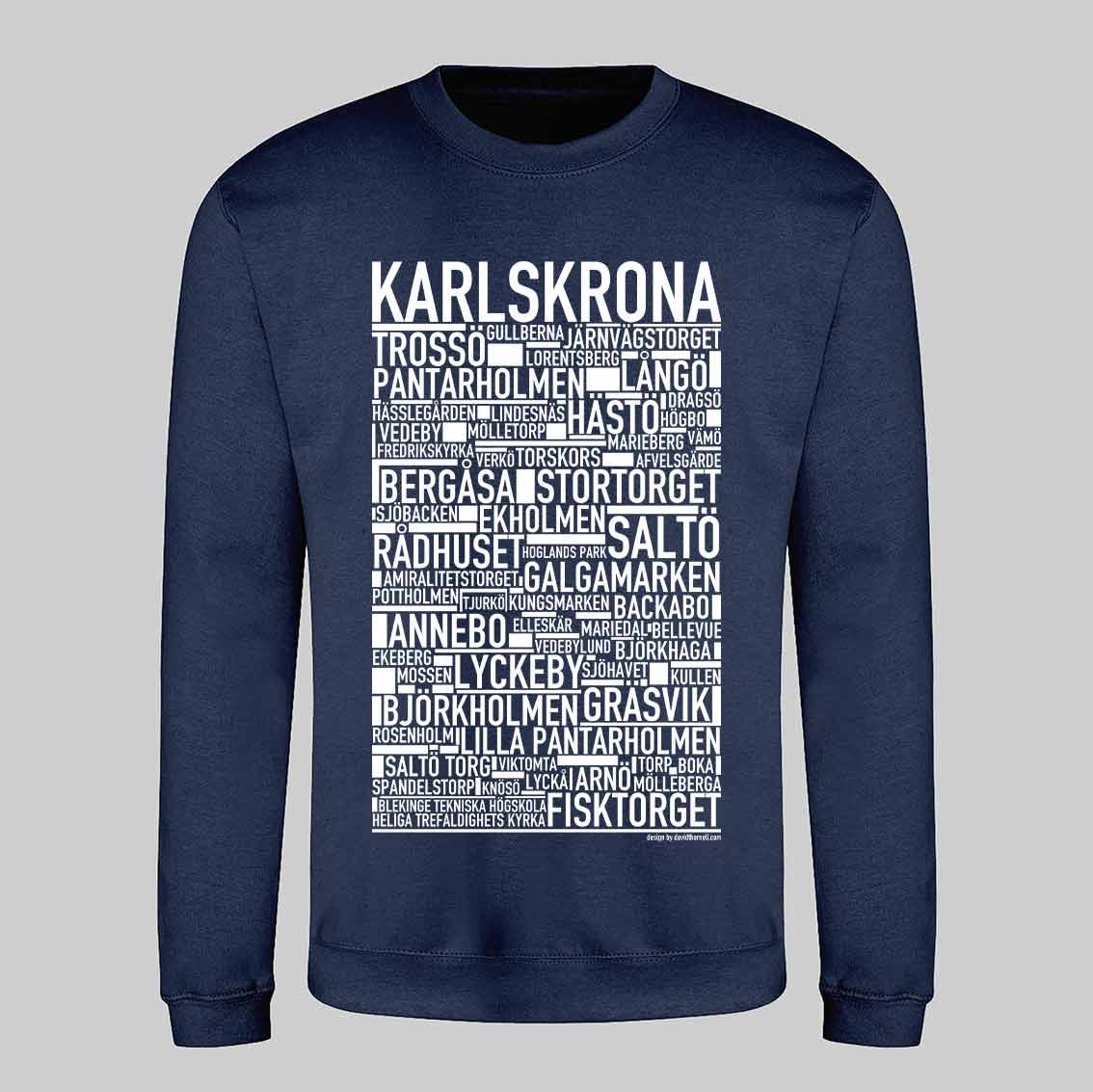 Karlskrona Text Sweatshirt