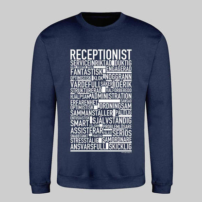 Receptionist Text Sweatshirt