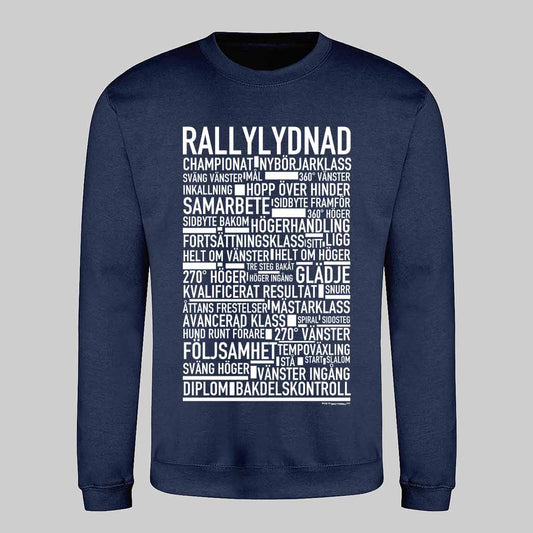 Rallylydnad Text Sweatshirt