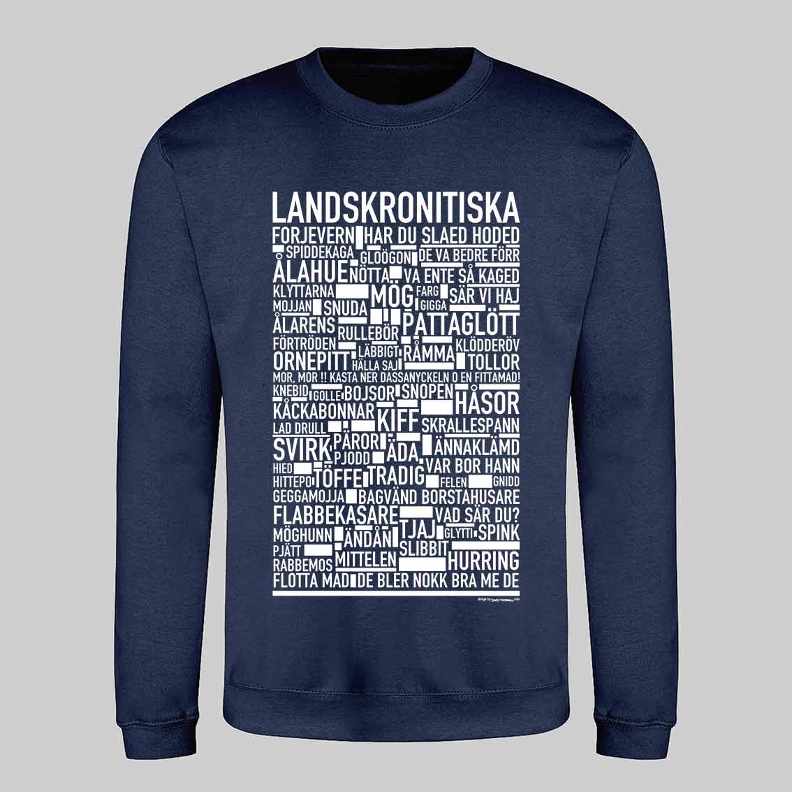 Landskronitiska Dialekt Sweatshirt