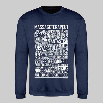 Massageterapeut Text Sweatshirt