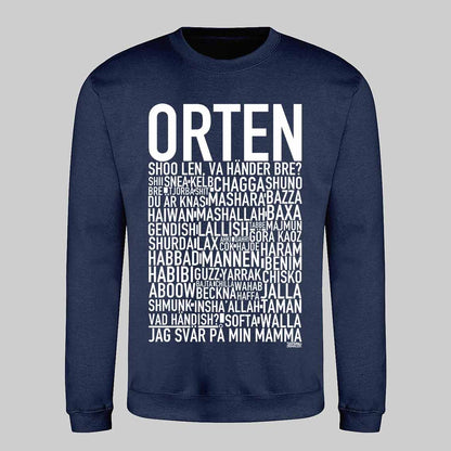 Orten Dialekt Text Sweatshirt
