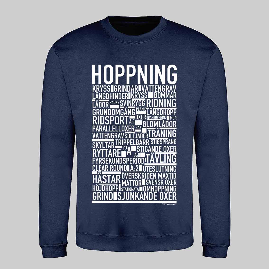 Hoppning Text Sweatshirt