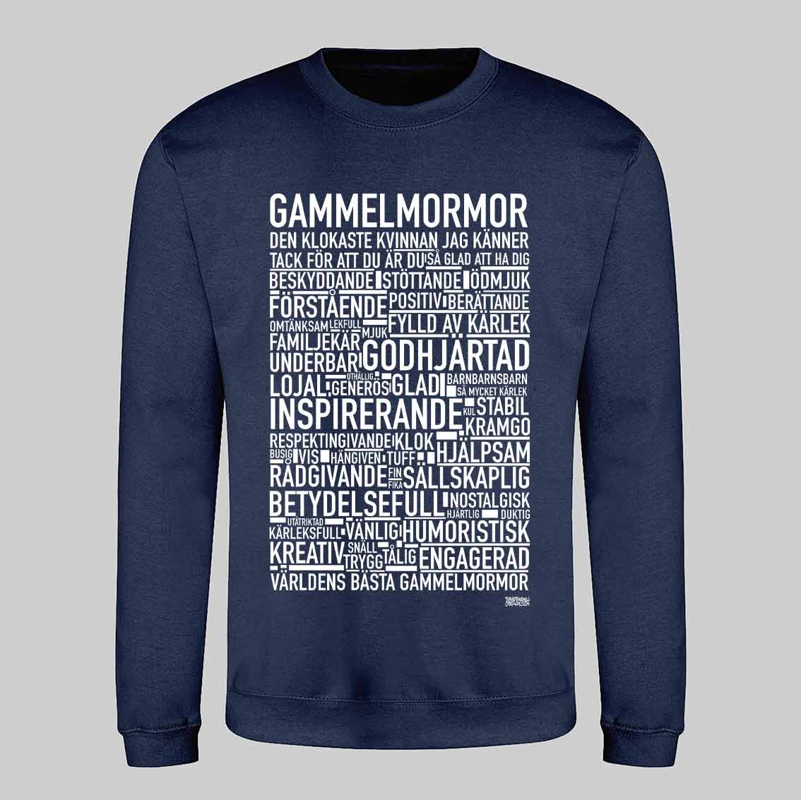 Gammelmormor 2024 Text Sweatshirt