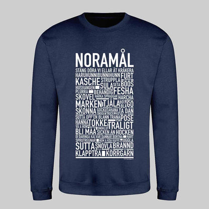 Noramål Dialekt Text Sweatshirt