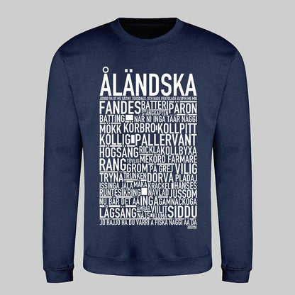 Åländska Dialekt Text Sweatshirt