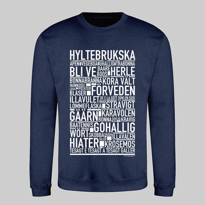Hyltebrukska Dialekt Text Sweatshirt