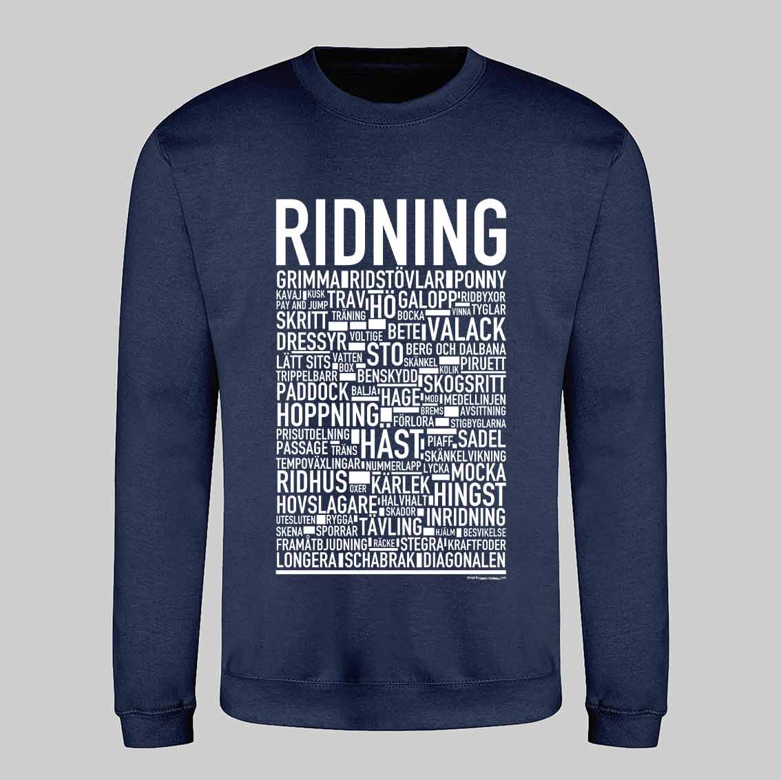 Ridning Text Sweatshirt