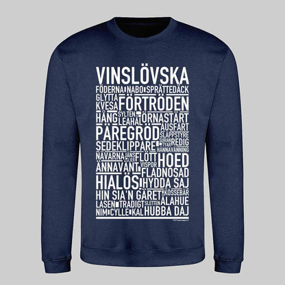 Vinslövska Dialekt Text Sweatshirt