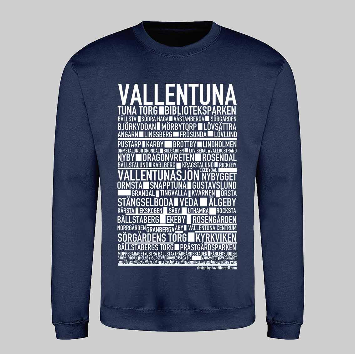 Vallentuna Text Sweatshirt