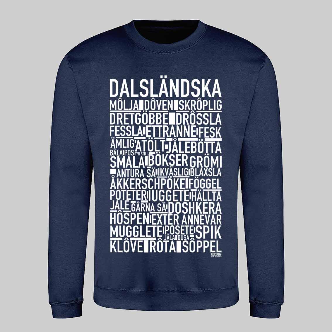 Dalsländska Dialekt Sweatshirt