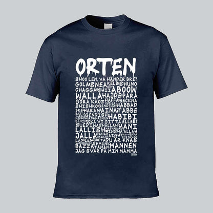 Orten Graffiti Dialekt Text T-shirt