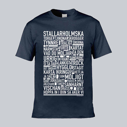 Stallarholmska Dialekt Text T-shirt