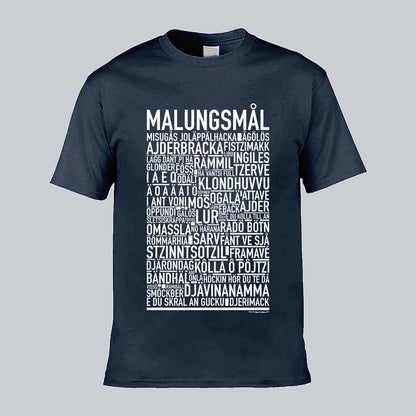 Malungsmål Dialekt Text T-shirt