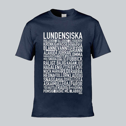 Lundensiska Dialekt Text T-shirt