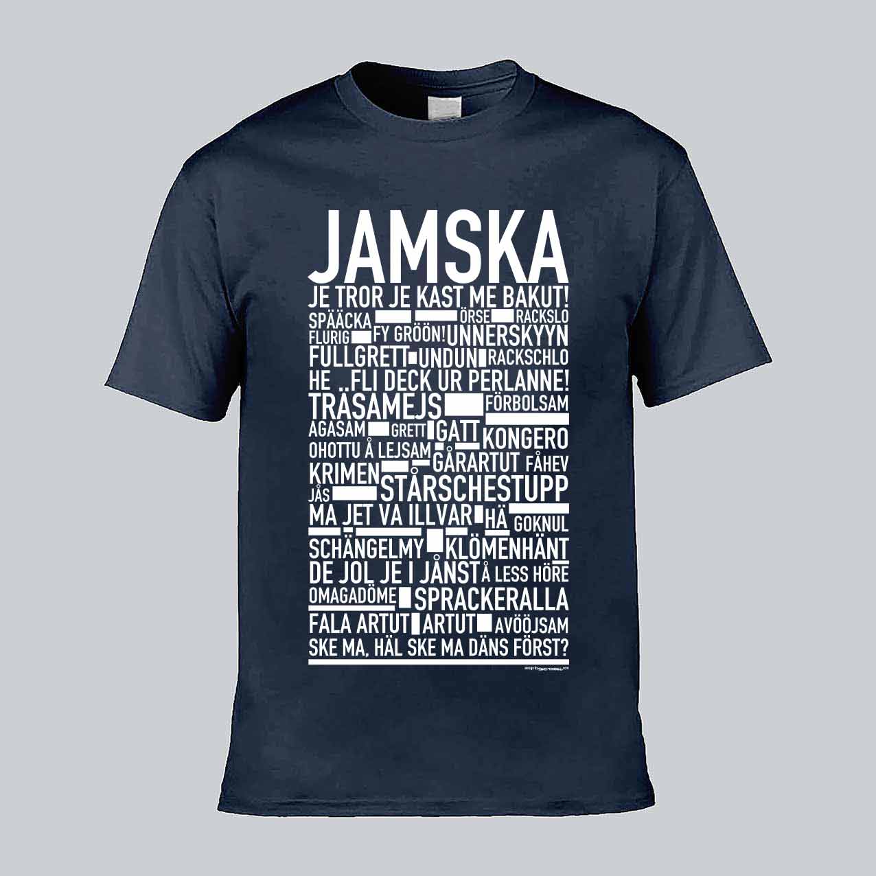 Jamska Dialekt Text T-shirt