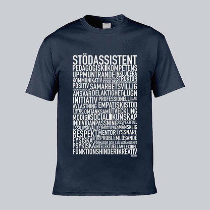 Stödassistent 2025 Text T-shirt