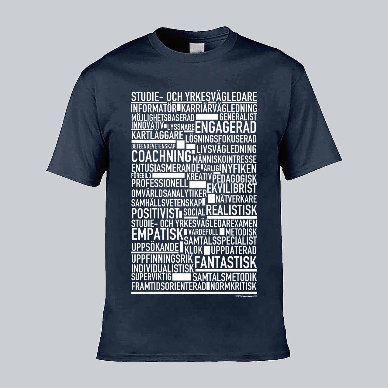 Studie- och Yrkesvägledare Text T-shirt