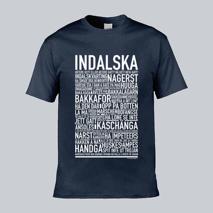 Indalska Dialekt Text T-shirt