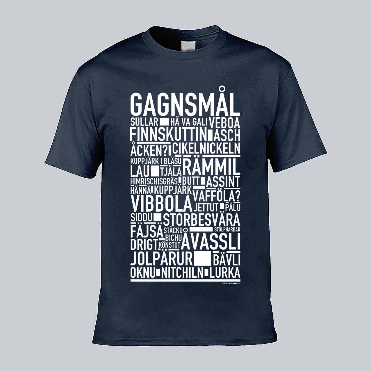 Gagnsmål Dialekt Text T-shirt