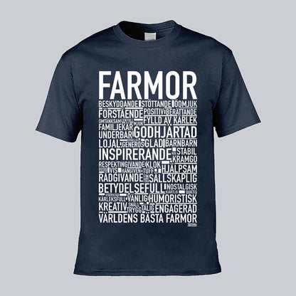 Farmor 2024 Text T-shirt