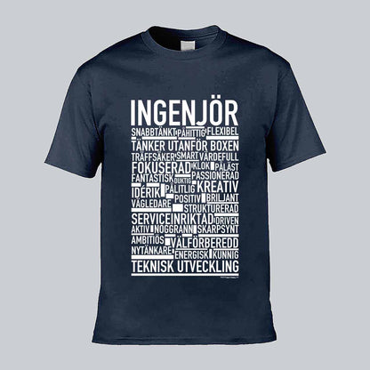 Ingenjör Text T-shirt