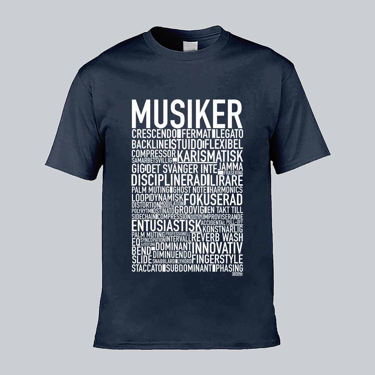 Musiker 2025 Text T-shirt