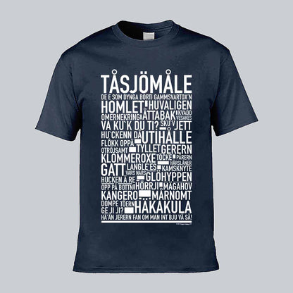 Tåsjömåle Dialekt Text T-shirt