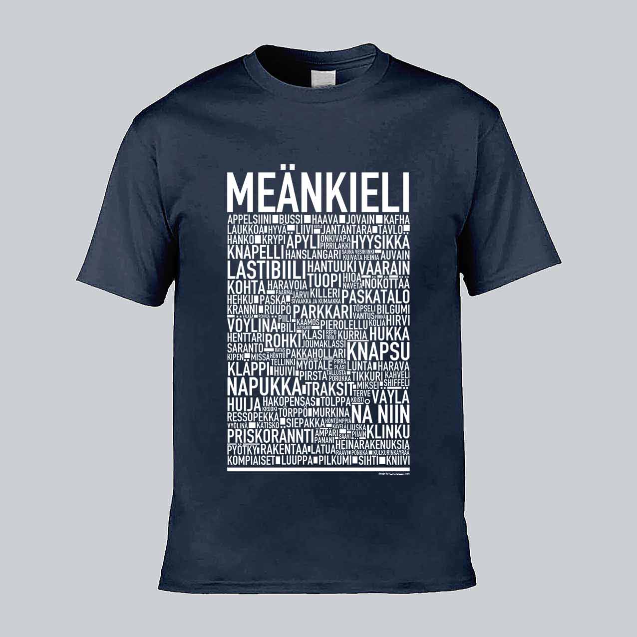 Meänkieli Dialekt Text T-shirt