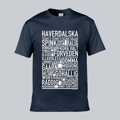 Haverdalska Dialekt Text T-shirt
