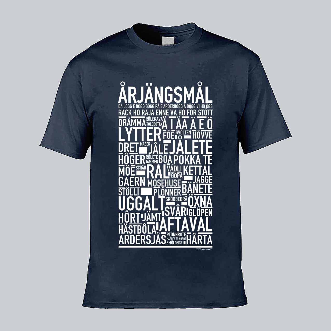 Årjängsmål Dialekt Text T-shirt