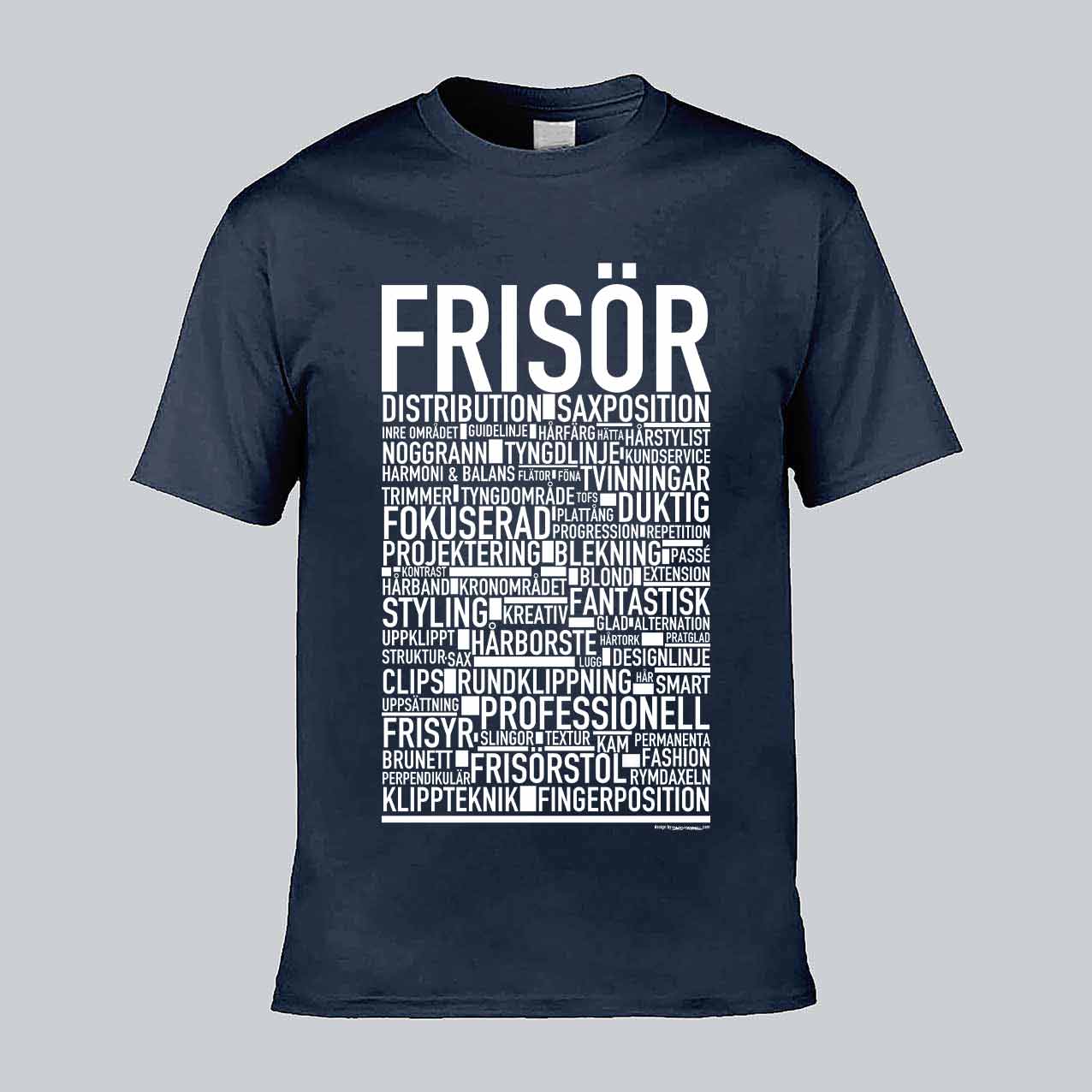 Frisör Text T-shirt