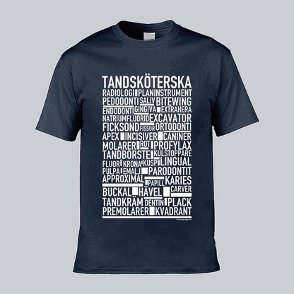 Tandsköterska Text T-shirt