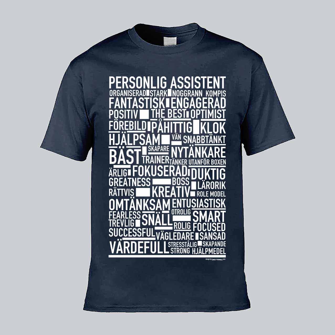Personlig Assistent Text T-shirt