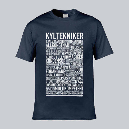 Kyltekniker Text T-shirt