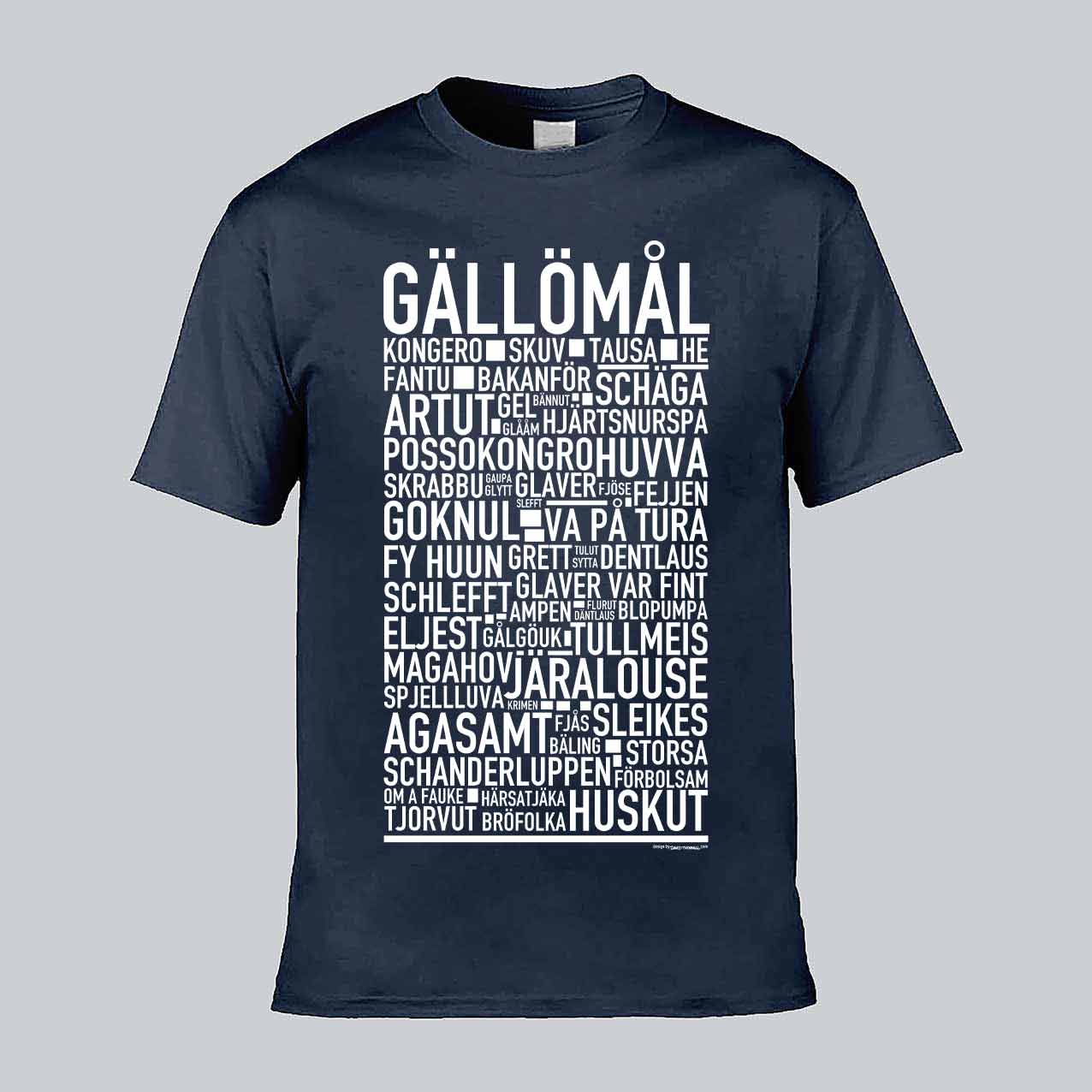 Gällömål Dialekt Text T-shirt