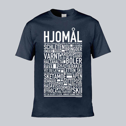 Hjomål Dialekt Text T-shirt