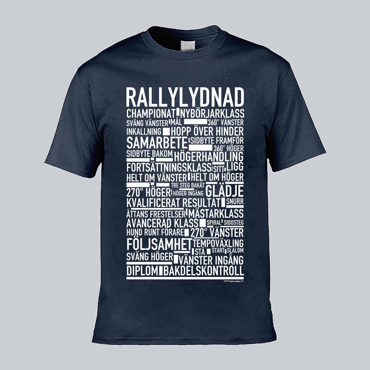 Rallylydnad Text T-shirt