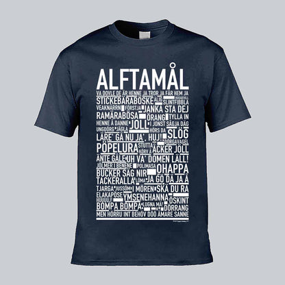 Alftamål Dialekt Text T-shirt