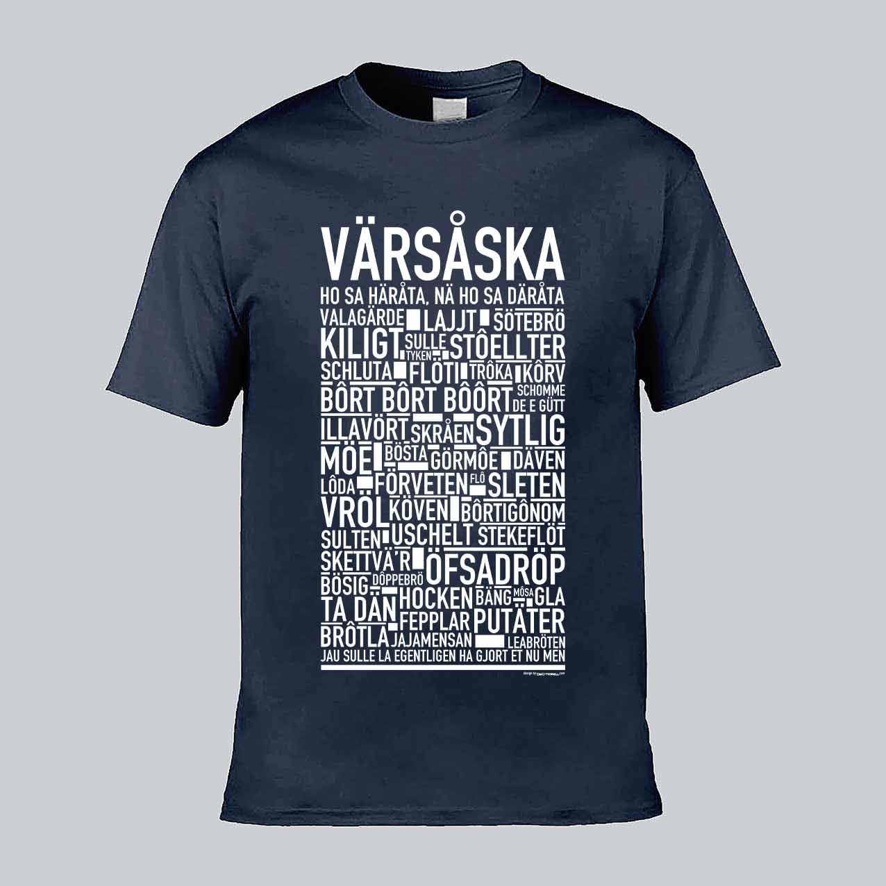 Värsåska Dialekt Text T-shirt