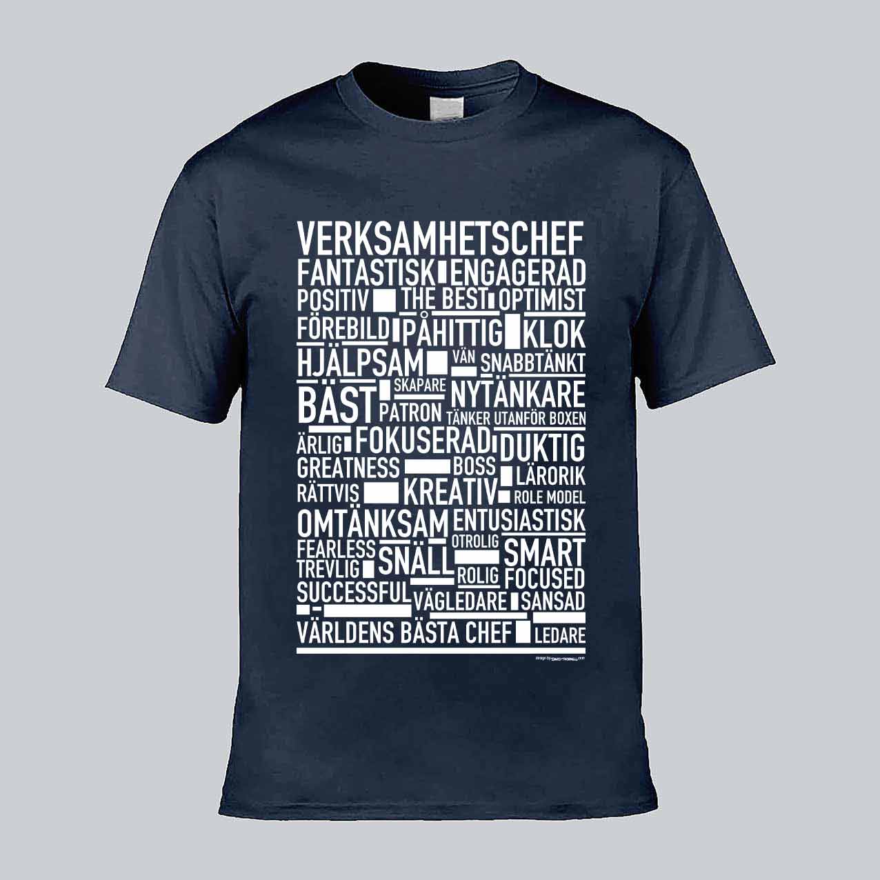 Verksamhetschef Text T-shirt