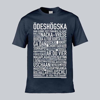 Ödeshögska Dialekt Text T-shirt