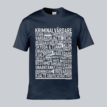 Kriminalvårdare Text T-shirt