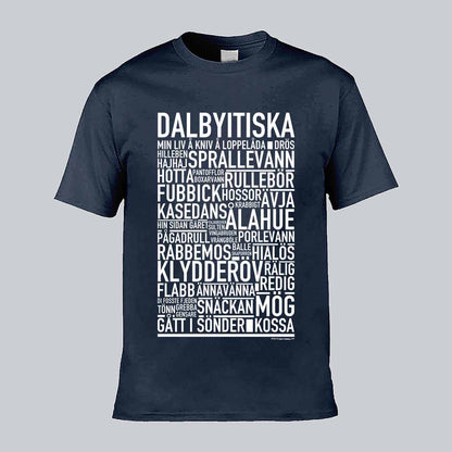 Dalbyitiska Dialekt Text T-shirt
