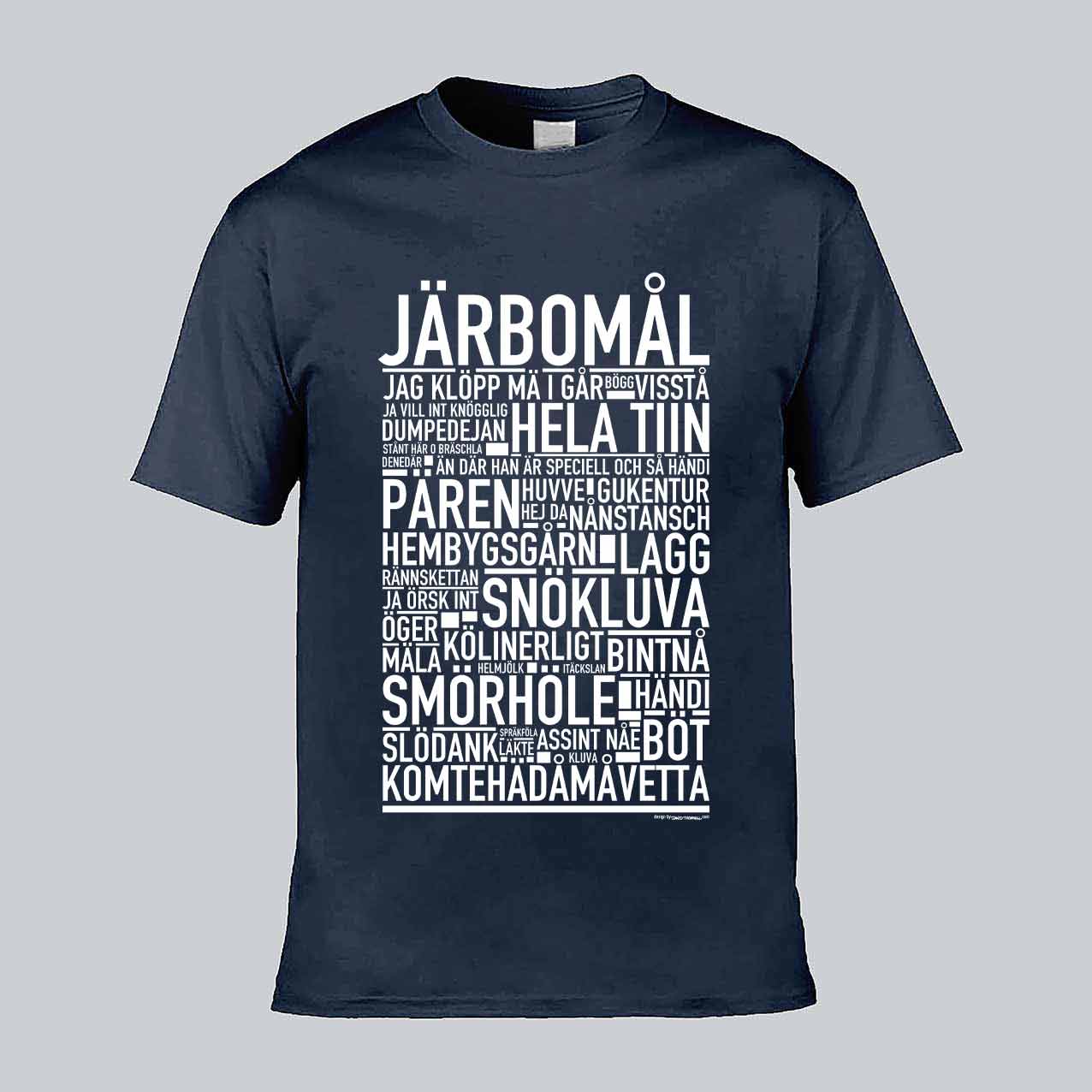Järbomål Dialekt Text T-shirt