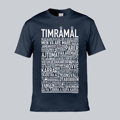 Timråmål Dialekt Text T-shirt