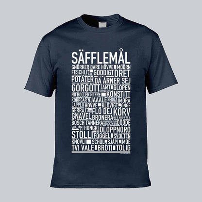 Säfflemål Dialekt Text T-shirt